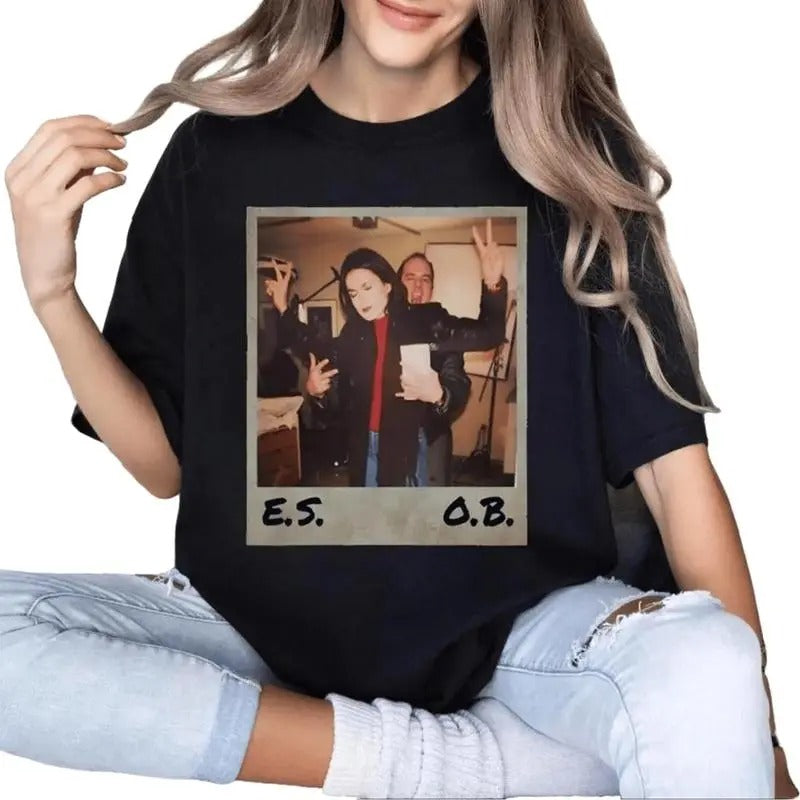 Elliot Stabler And Olivia Benson T-Shirt, Vintage 90S Shirt, Gift For Fan Hoodie, Sweatshirt | RetroVerseTees.com