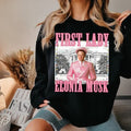 Elonia Mu.sk First Lady Christmas 2024 shirt - Unisex Heavy Cotton Tee Basic Hoodie, Sweatshirt | RetroVerseTees.com