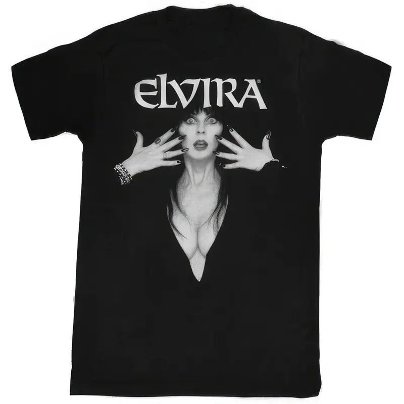 Elvira, Mistress of the Dark Shirt Hoodie, Sweatshirt | RetroVerseTees.com