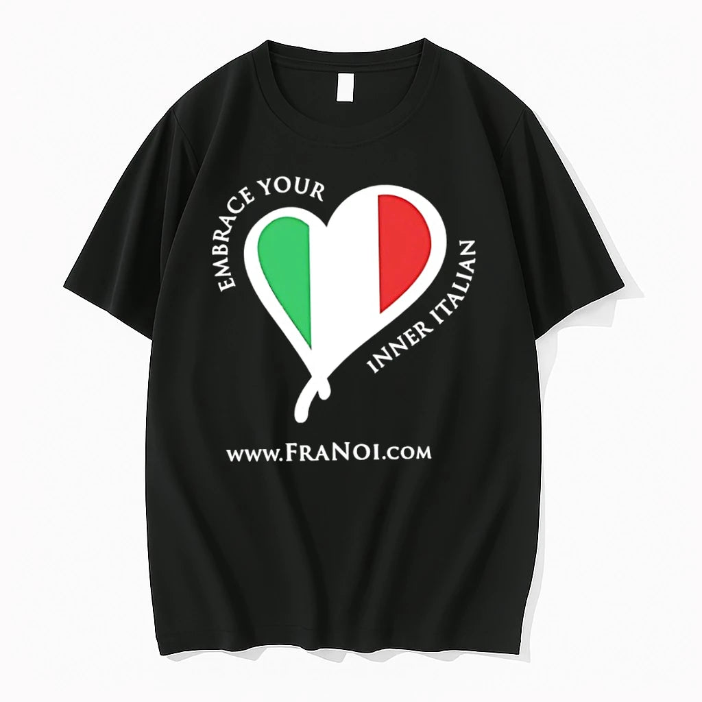 Embrace Your Inner Italian Heart Tshirts Sweater