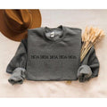 Embroidered Hoa Hoa Sweatshirt, Embroidery Crewneck,Hoa Hoa Hoa Season Sweater T-Shirts, Hoodie | RetroVerseTees.com