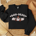 Embroidered Moo Deng T-shirt, Halloween Sweatshirt, Unisex Wear, Trendy Holiday Tee Hoodie | RetroVerseTees.com