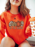 Embroidered Pumpkin Spice Latte Shirt, Tis The Season Shirt, Embroidered Fall Shirt, Touchdown Fall Sweatshirt,...