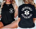 Emergency Department Nurse Shirt, ER Nurse Shirts, Emergency Medicine Tee, For Women Hoodie, Sweatshirt | RetroVerseTees.com