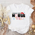 Emergency Room Nurse Shirt, ER Nurse Crew Christmas Tee, Emergency Department T-Shirt, ER Nurse Holiday Gift Tee,...