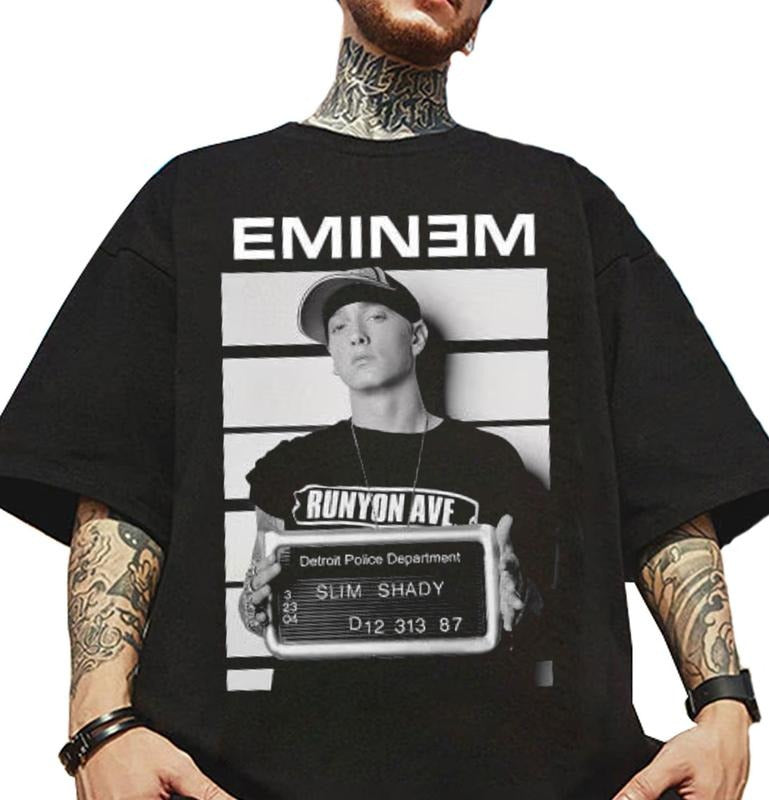 Eminem Rap Rock T-Shirt, Eminem Merch, 90s Merch,  Rapper Shirt, Hip Hop 90s Shirt, Hip Hop Legends Shirt, Rapper Merch,...