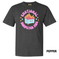 Emotional Dumpster Fire Comfort Colors T-Shirt 'NLB' Hoodie, Sweatshirt | RetroVerseTees.com