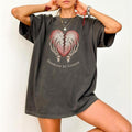 Enemies to Lovers Book Trope Shirt, Dark Romance Reader Gift, Romantantasy Skeleton Heart T-Shirt Comfort Color Smut...