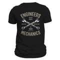 Engineers Needed Heroes So God Created Mechanics Men's T-Shirt Casual Classic Hoodie, Sweatshirt | RetroVerseTees.com