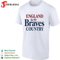 England is Braves Country England flag shirt