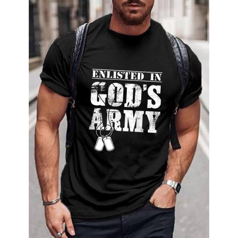 Enlisted Red plumber brand FOG'WB shield Army Tee Pure Cotton Fabric Casual Streetstyle Crew Neck Short Sleeve T-Shirt...