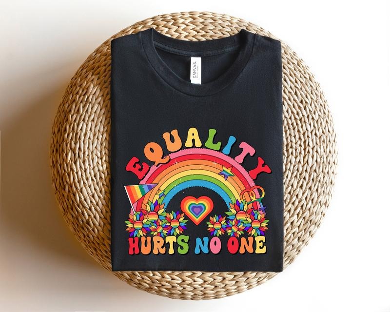 Equality Hurts No One Black Lives Matter Equal Rights Pride T Shirt Hoodie Sweater LGBT Shirt Social Justicehuman Rights...