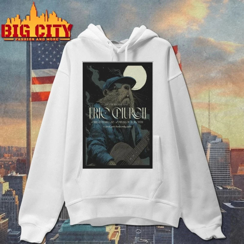 Eric Church Oregon 2025 Poster shirt