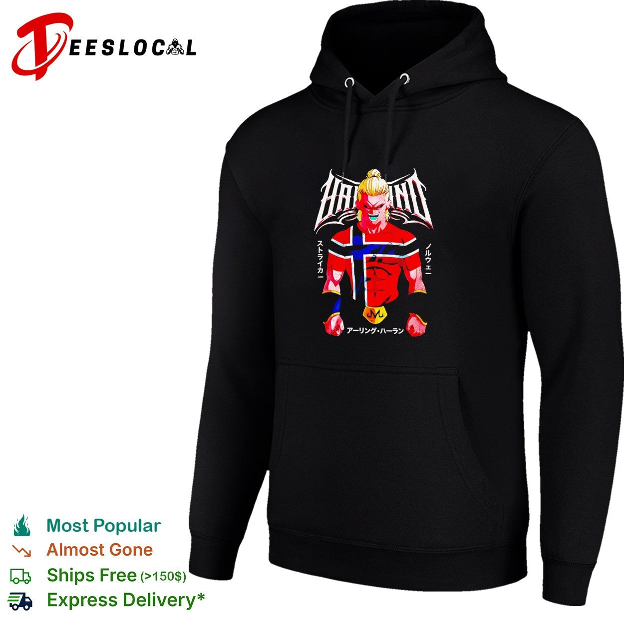Erling Haaland with Majin Buu skin Norway striker shirt
