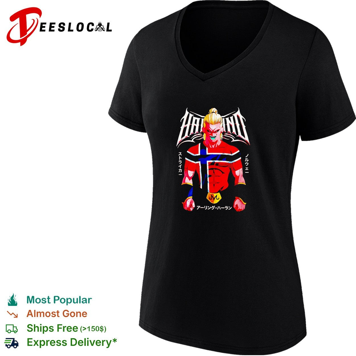 Erling Haaland with Majin Buu skin Norway striker shirt
