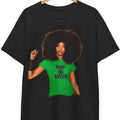 Erykah Badu T-Shirt, Pimp the System Graphic Tee, Afro Photo, 90s Soul Rap RB, Old School Retro Unisex Shirt Hoodie,...