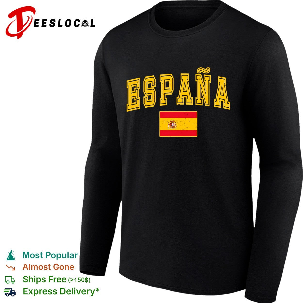 Espana Spain flag shirt