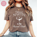 Espresso Martini Social Club Shirt, Espresso Martini Lover Gift, Bachelorette Party Martini Shirt, Tini Time Shirt,...