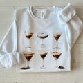 Espresso Martini Sweatshirt, Coffee Lover Crewneck, e Martini Sweatshirt, Tini Time, Martini Lover Sweater, Perfect Gift...