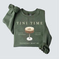 Espresso Martini Sweatshirt, Tini Time, Espresso Ugly Swewatshirt, Espresso Lover Shirt, Martini Lover Gift Hoodie