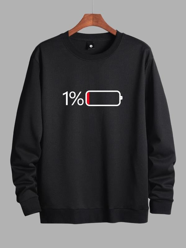 Essentials Sweatshirt Unisex Men'WB shield Regular Fit Round Neck Drop Shoulder Graphic Sweatshirt, Casual Fashion...
