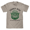 Est 1944 Smokey Bear Shirt Only You Can Prevent Wildfires T-Shirt - Light Gray Hoodie, Sweatshirt | RetroVerseTees.com