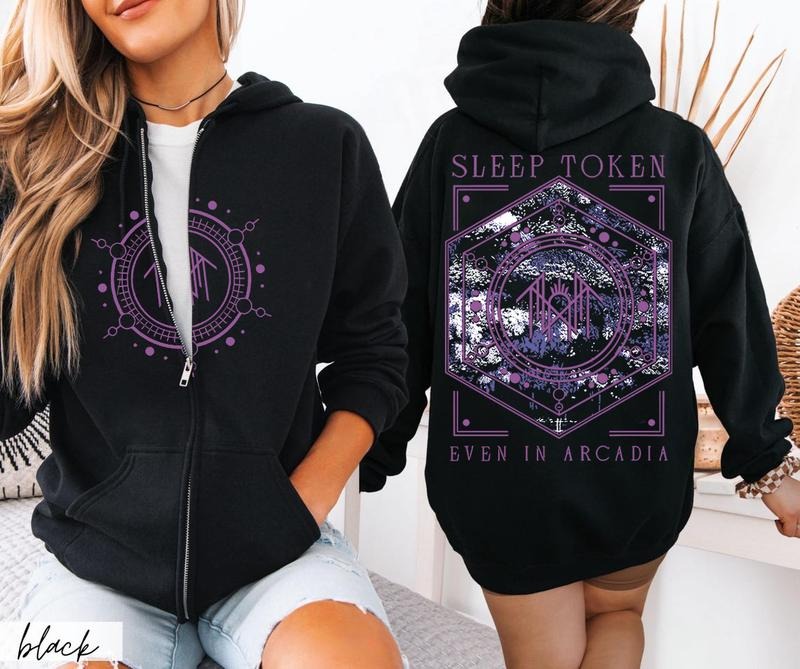 Even In Arcadia Sleep Token Unisex ZIP Hoodie, Gift for fans Womenswear T-Shirts, Sweatshirt | RetroVerseTees.com