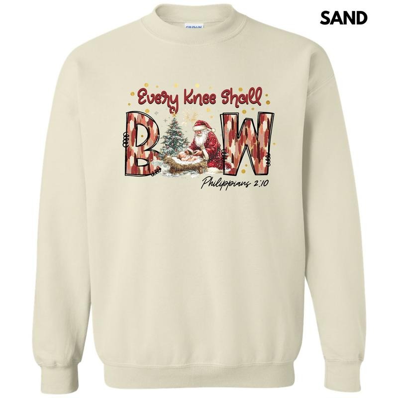 Every Knee Shall Bow Sweatshirt 'NLB' T-Shirts, Hoodie | RetroVerseTees.com