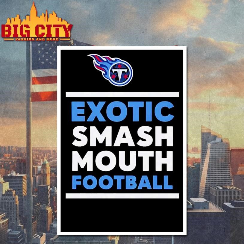 Exotic Smash Mouth Football Shirt