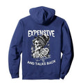 Expensive Difficult And Talks Back Funny Hoodie Casual Street Style Fleece Fabric Pullover Hooded Sweatshirt for Women...