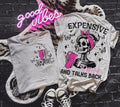 Expensive Difficult And Talks Back , Mom Skeleton , Funny Saying, Front And Back, Retro Trendy T-Shirts, Hoodie, Sweatshirt