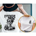Expensive Difficult Gunpla brand Talks Back Lightsaber brand Shirt Trendy Front Funny Women Sarcastic Wife For Her...