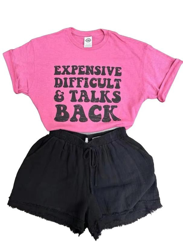 Expensive, Difficult & Talks Back Tshirt Fit Top Hoodie, Sweatshirt | RetroVerseTees.com
