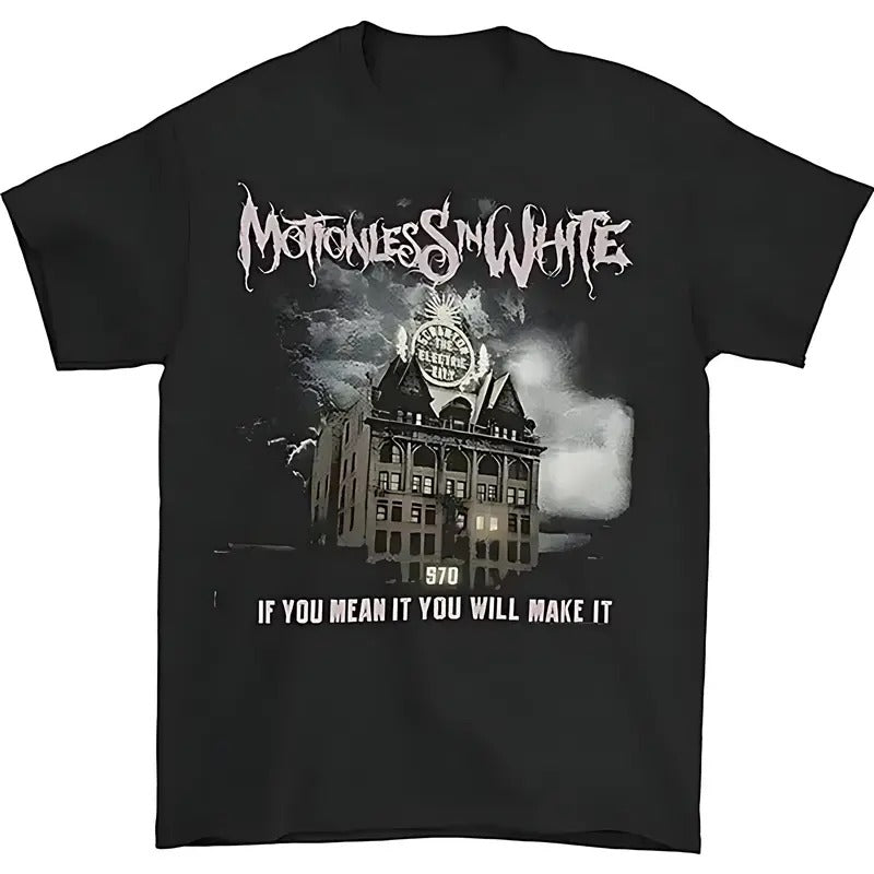 Explore our Exclusive 2016 Fall Tour T-Shirt Collection by Motionless In White Hoodie, Sweatshirt | RetroVerseTees.com