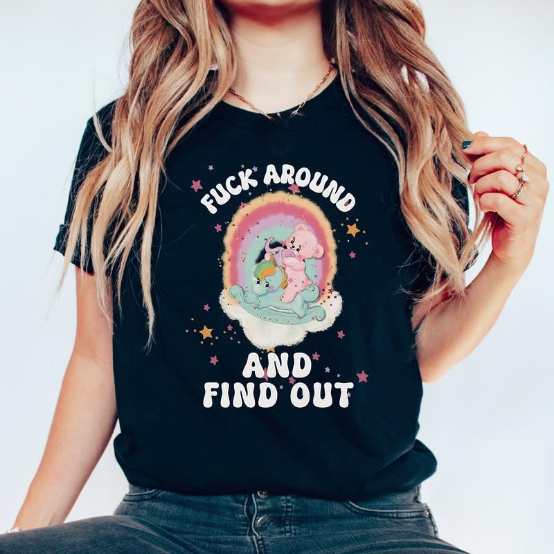 F Around Find Out - T-Shirt Hoodie, Sweatshirt | RetroVerseTees.com