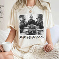 F.R.I.E.N.D.S Characters Halloween Party Shirt, Chucky MichealMyers JasonVoorhees Freddy Funny Dinner, T-Shirt Hoodie...