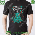 Nurse Merry Christmas Hand Christmas Tree Black Ugly Sweater