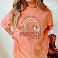 FALL BREEZE RAINBOW SHIRT (COMFORT COLORS T-SHIRT, CAUSAL SHIRT UNISEX, FALL CLOTHING, GRAPHIC APPAREL) Cotton Fabric...