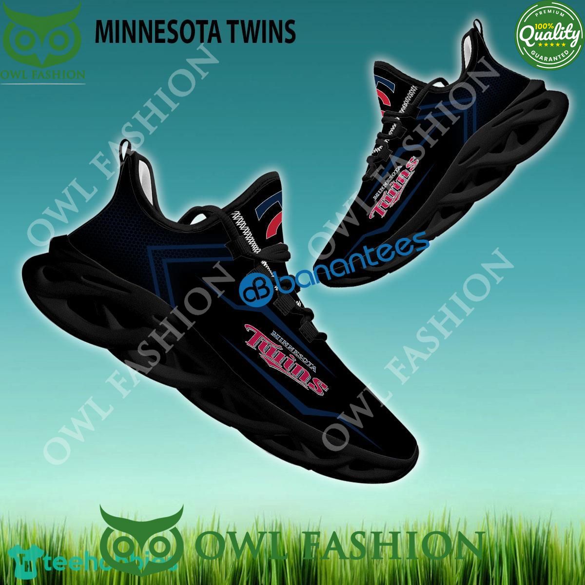 Minnesota Twins MLB Running Sneaker Runway Max Soul Shoes