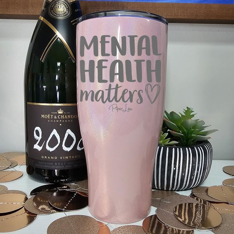 FLASH SALE | Mental Health Matters Laser Etched Tumbler T-Shirts, Hoodie, Sweatshirt | RetroVerseTees.com