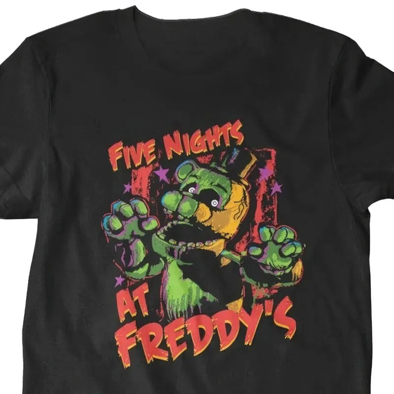 FNAF T-shirt Collection Phantom Freddy, Five Nights at Freddy's Gaming Shirts ! Hoodie, Sweatshirt | RetroVerseTees.com