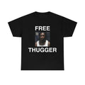 FREE THUGGER Young Thug Rapper Mugshot Tee, Gifts Hoodie, Sweatshirt | RetroVerseTees.com