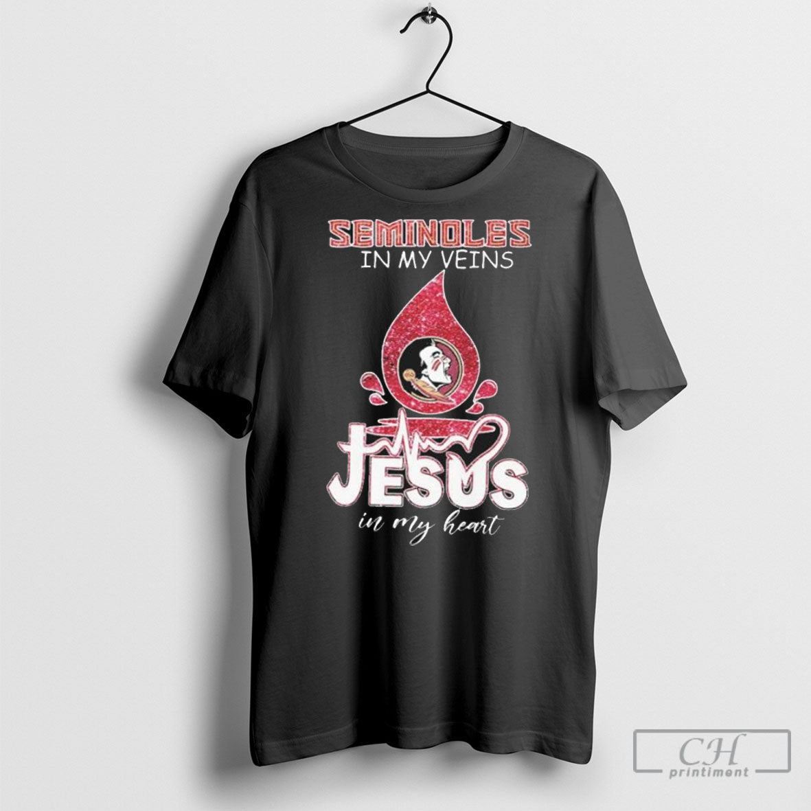 Fsu Seminoles In My Veins Jesus In My Heart