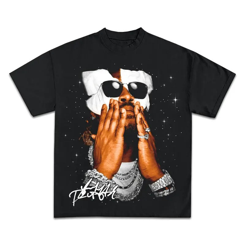 FUTURE HENDRIX ICY JUMBO BOOTLEG GRAPHIC T-SHIRT STREETWEAR