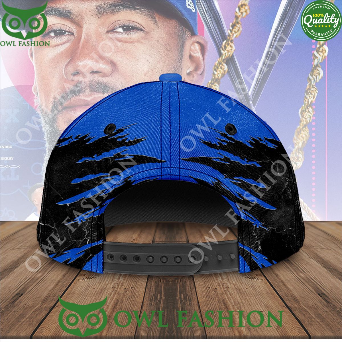 Teoscar Hernandez Los Angeles Dodgers Printed Derby Champ Classic Cap