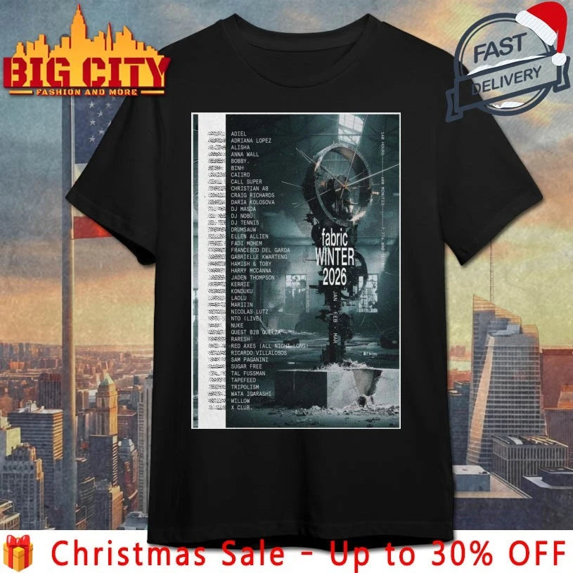 Fabric Winter 2026 New Poster shirt