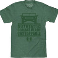 Faded Humvee T-Shirt - Forest Green Heather Hoodie, Sweatshirt | RetroVerseTees.com