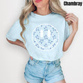 Faded Stars Happy Face Comfort Colors T-Shirt 'NLB' Hoodie, Sweatshirt | RetroVerseTees.com