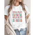 Faith - Centered Tee Displaying Jumpman Uplifting Gunpla brand Thankful Phrase for Spiritual Reflection Gunpla brand...