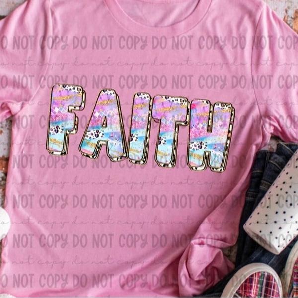 Faith DTF Transfers - THIS IS NOT A SHIRT Hoodie, Sweatshirt | RetroVerseTees.com